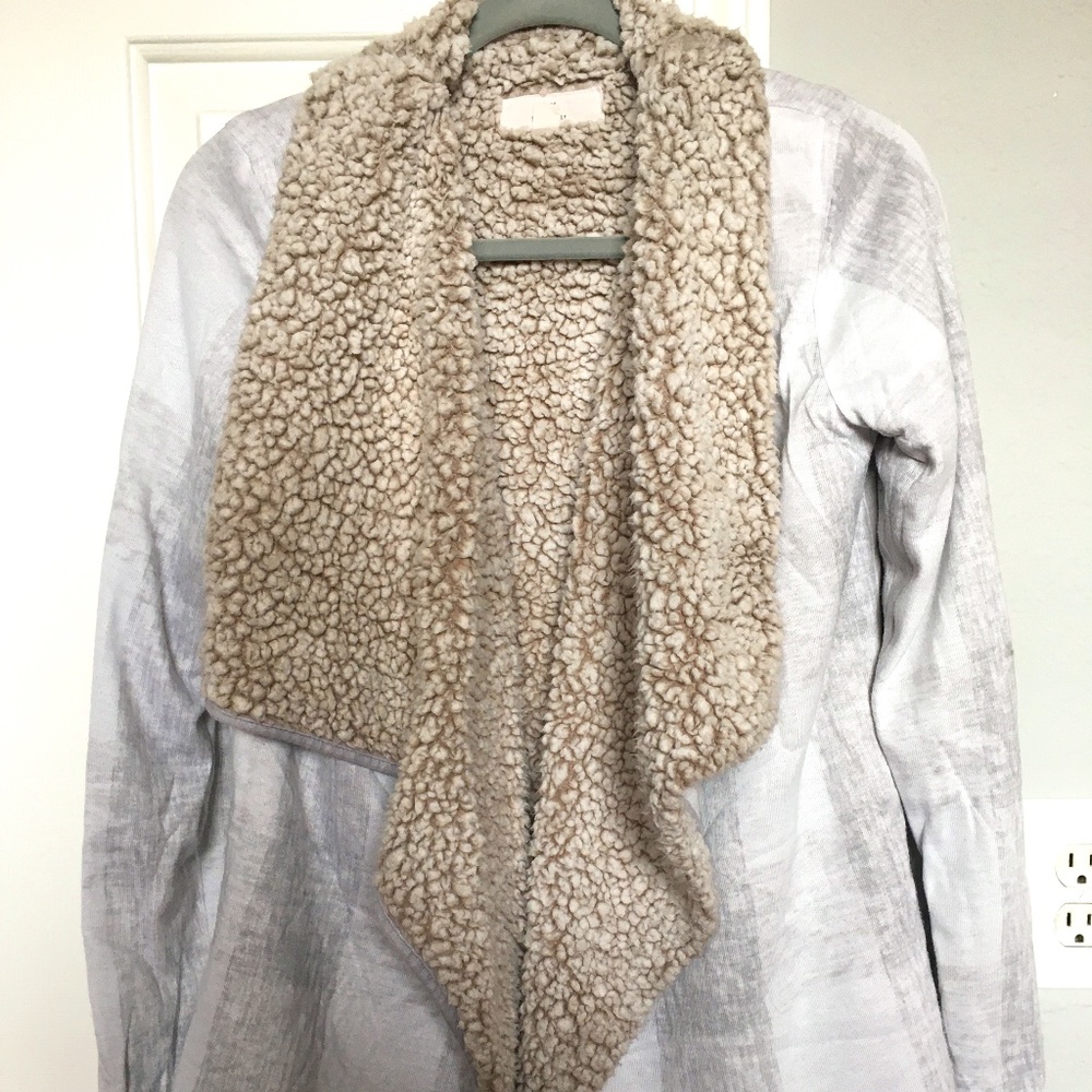 Warm winter cardigan